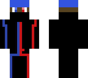 red and blue