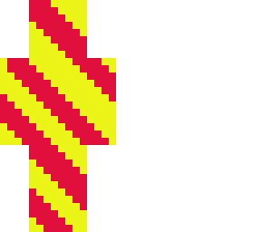 red and yellow