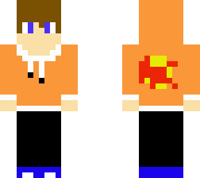 red-bull skin (orange hoodie)