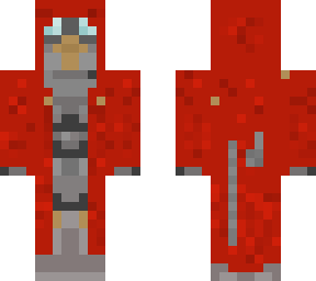 red gas mask