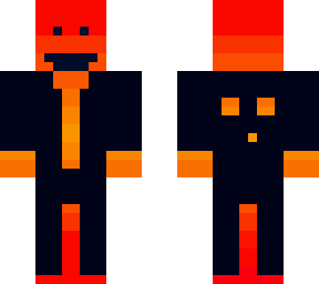 red to orange jesus robe