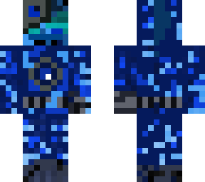 robotic blue