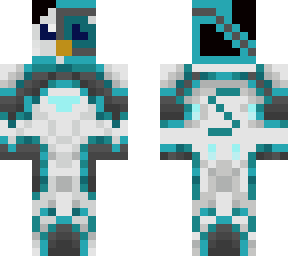 robotic penguin with hood