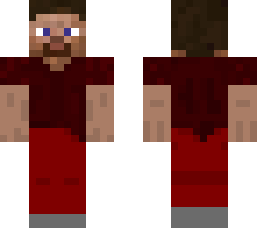 steve with red clothes