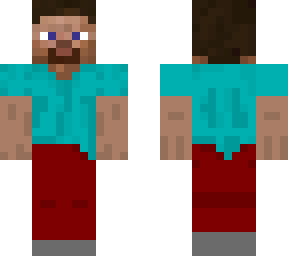 steve with red pants