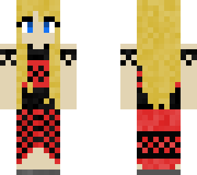 black and red