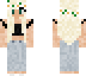blonde sandy hair with blue green eyes and tan light skin with grey sweatpants.