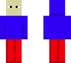 blue and red