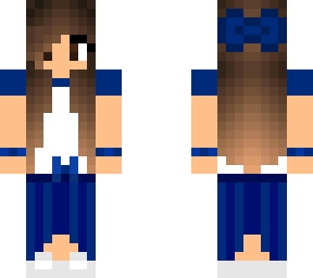 blue and white theme