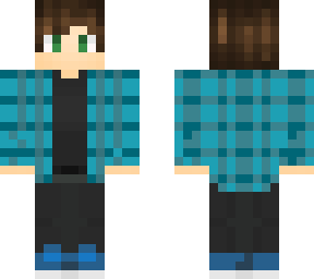 blue flannel