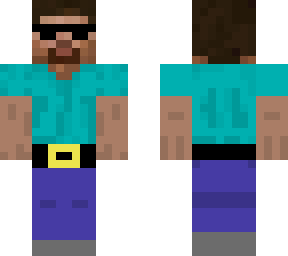 cool steve with belt