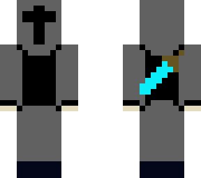crusader with diamond sword