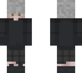 dark e-boy (silver hair)