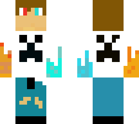 fire and ice creeper boy