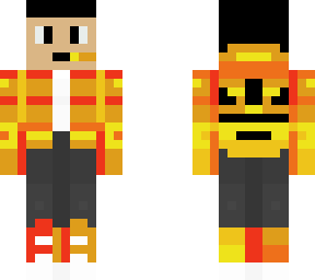 fire gamer boy