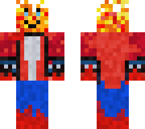 fire skin with cool clothes maybe