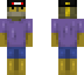 fish skin with obey hat