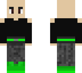 green hair, edit