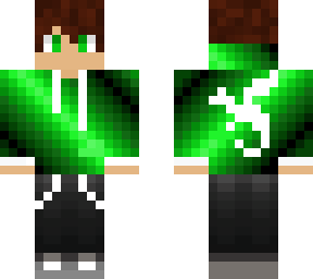 green lightsaber boy