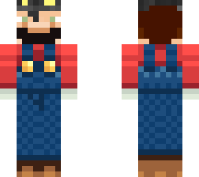 mario whit jotaro hat