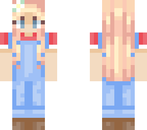 overall girl