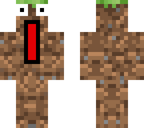 shocked minecraft grass block