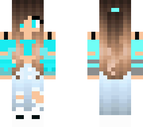 teal girl