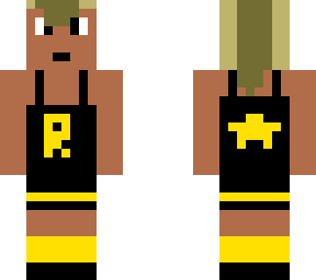 wrestler with a mullet
