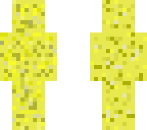 yellow textured sponge guy