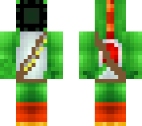 yoshi with a gun face with amo and gun