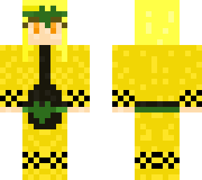 you expected a minecraft skin, but it was me, dio!