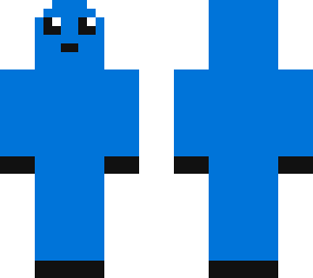 a blue dude
