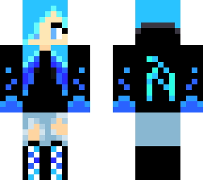 a hoodie girl