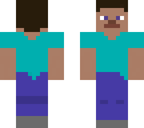 backwards facing steve (troll skin)
