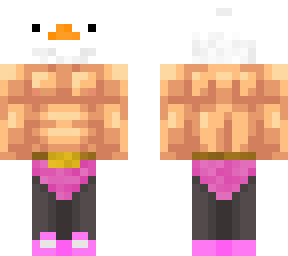 big chicken has pants