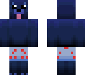 blue bear with boxers