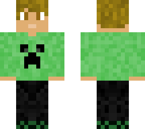 boy with creeper shirt
