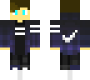 cool boy with galaxy shirt