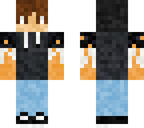 cool guy with fire hands