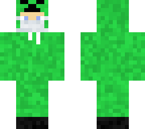 creeper onsie with mask