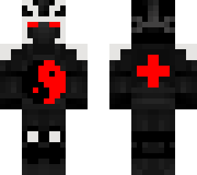 crimson black ninja