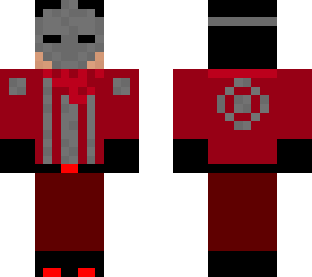 crimson mask man