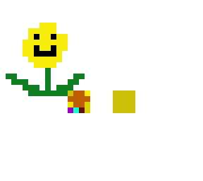 flowey with infinity gauntlet