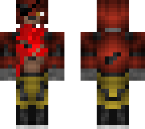 foxy with a ghost inside