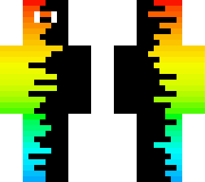 illusion rainbow splat wth eyes