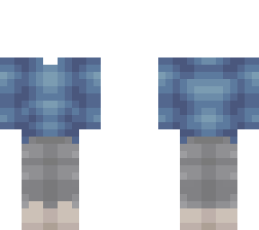 new shading - ob - blue fade - gray sweatpants