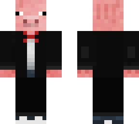 pig in a suit
