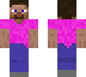 pink shirt steve