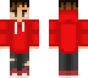 red hoodie boy