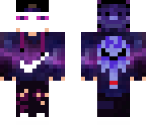 resyender skin white mask enderman